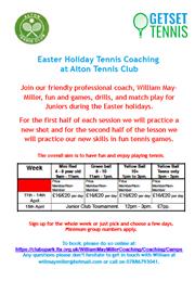 Easter Junior Camps